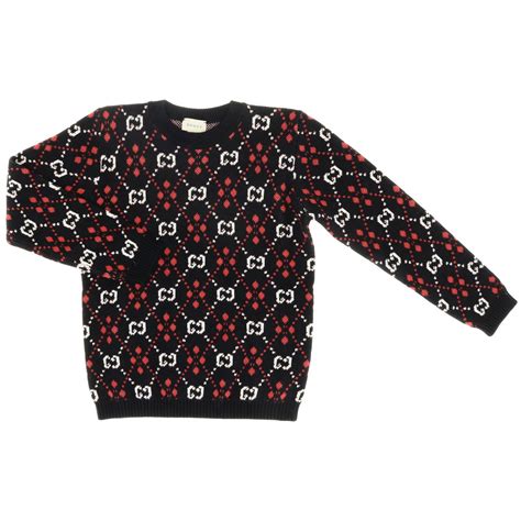 maglia gucci nera bambino|Abbigliamento Bambino Firmato .